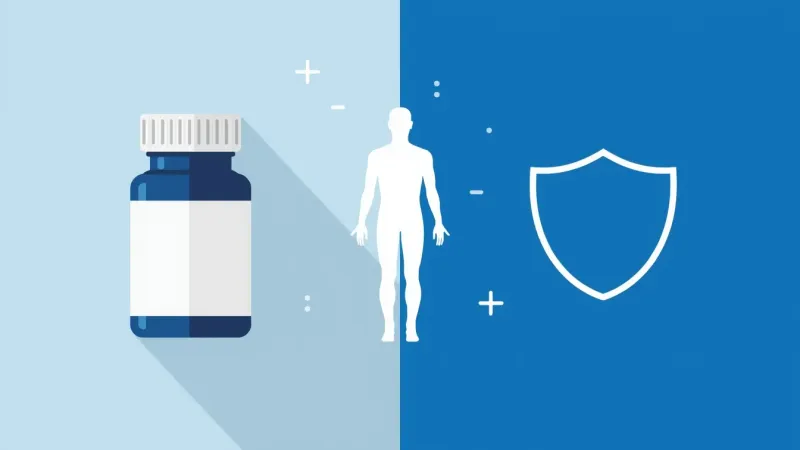 Multivitamin effectiveness illustration