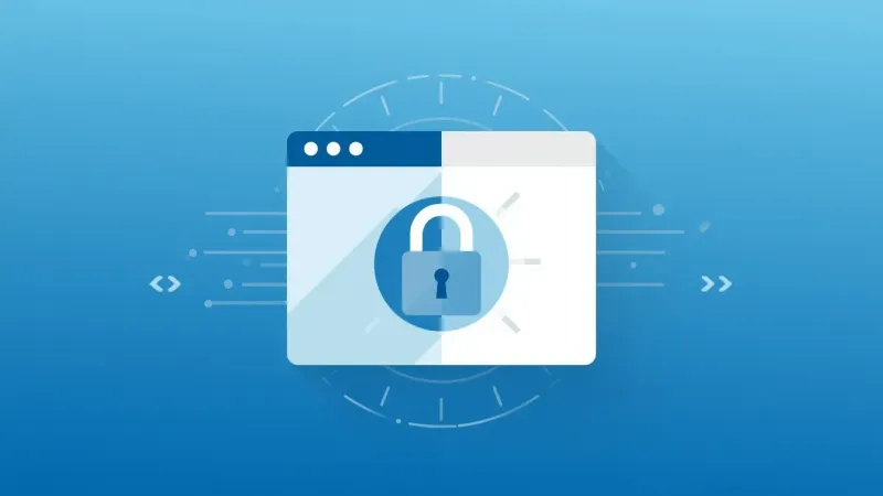 HTTPS security illustration